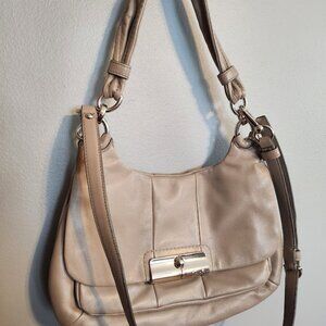 Coach Kristin Hobo Bag Tan Leather multi-strap